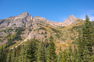 landscape in the mountains