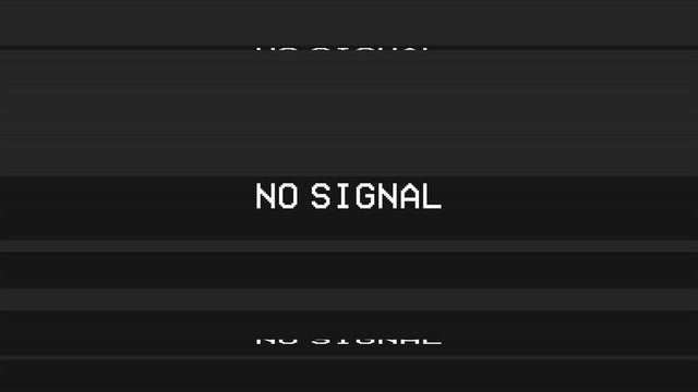 Glitch noise static television or VHS VFX. Tv screen interference distortion effect. Vintage background or glitch transition effect for video editing. Old damaged noisy stripes effect 4K.