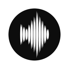 sound wave music logo
