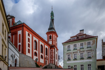 Historic town Loket, Bohemia