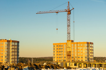 financial investments in the construction of residential buildings in a promising developing area of the city