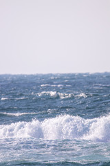 energetic & beautiful waves of sea