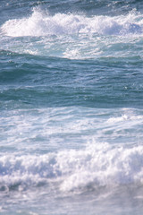 energetic & beautiful waves of sea