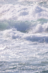 Fototapeta na wymiar energetic & beautiful waves of sea