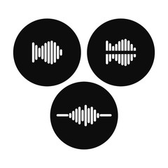 sound wave music logo