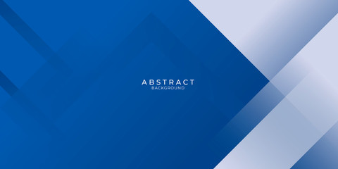 Obraz premium Modern blue grey silver abstract light lines background for presentation design, banner, brocure, and business card