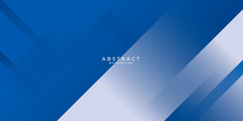 Obraz premium Modern business blue silver grey presentation background. Vector illustration design for presentation, banner, cover, web, flyer, card, poster, wallpaper, texture, slide, magazine, and powerpoint. 