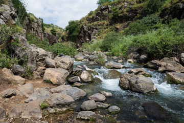 Saar Falls in Northern Israel