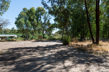 Hiking at Nahal Sorek