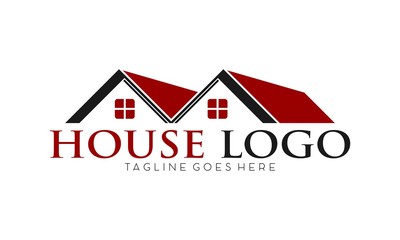 House simple vector logo design