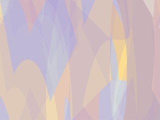 Illustration of Colorful Art Yellow and Purple, Abstract Modern Shape. Image for Background or Wallpaper