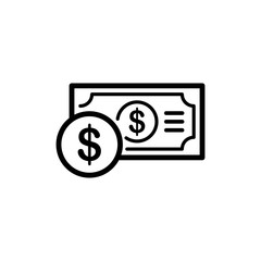 Vector illustration, money icon design