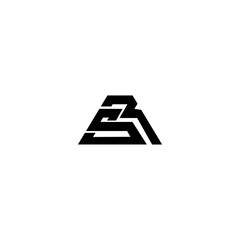 SR S R Letter Logo Design Vector Template