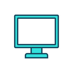 Computer, monitor icon