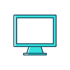 Computer, monitor icon