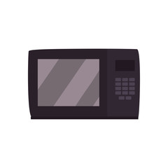 Isolated microwave machine flat style icon vector design