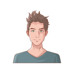 young man avatar character icon