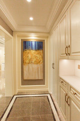 Living room in renovated model room