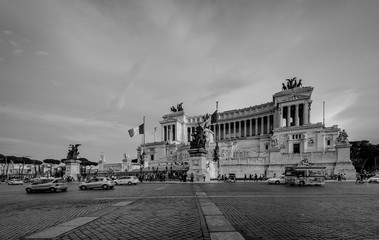 Sep 26/2017 Moring at Altar of the Fatherland, Rome, Italy 