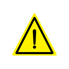 alert symbol design vector template