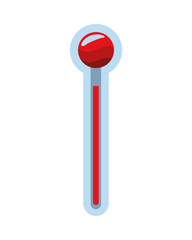 thermometer temperature measure isolated icon