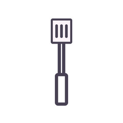 Isolated spatula gradient style icon vector design