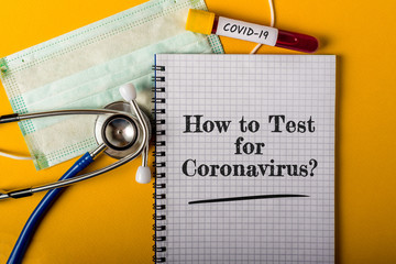 Covid-19 - How to Test for Coronavirus - Doctor's advice. Novel Coronavirus pneumonia