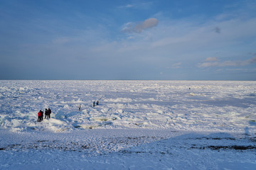 北海道網走　オホーツク海の流氷 © osap1111