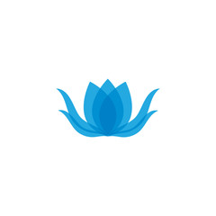 Fototapeta na wymiar Lotus Logo Template vector symbol