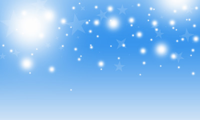 starry sky with stars