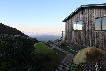 Camping in the Mountains, New Zealand