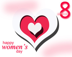 happy international women's day greeting cards