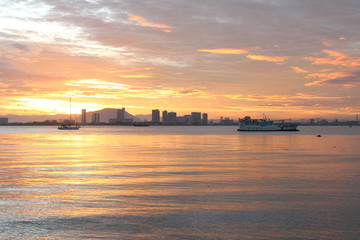 Sunrise on Penang Island