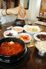 Korean Style Dish / Kimchi Stew