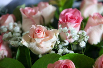 Flower arrangement by a professional florist