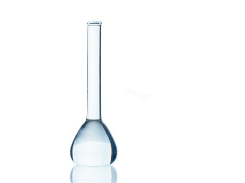 The glass bulb. Chemical flask. Chemical vessels. Glassware.