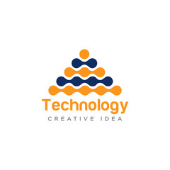 Technology Logo Icon Design Vector