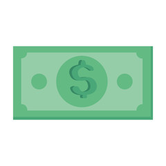 bill money cash isolated icon vector illustration design