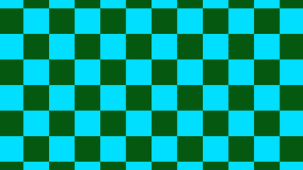 Amazing green & aqua checker abstract,Chess board