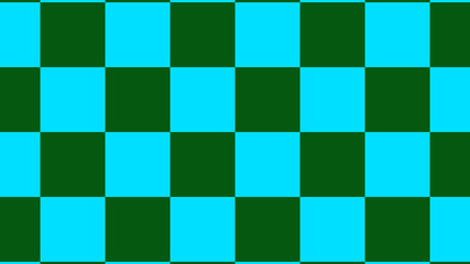 Amazing green & aqua checker abstract,Chess board