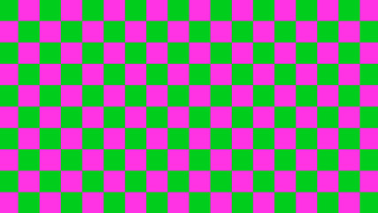 Green & pink abstract checker image,Checker board images