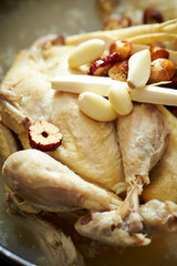 Samgyetang, Korean herbal medicine chicken soup