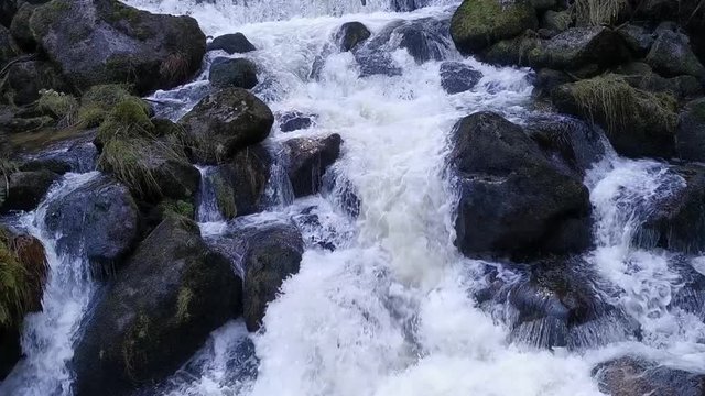Waterfall - The beautiful waterfall in Triberg, Germany