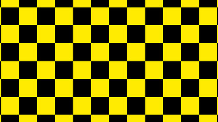 Chess board,New checker abstract board,yellow & black checker board