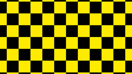 Chess board,New checker abstract board,yellow & black checker board