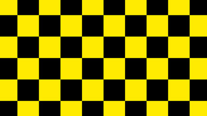 Chess board,New checker abstract board,yellow & black checker board