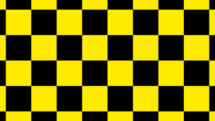 Chess board,New checker abstract board,yellow & black checker board