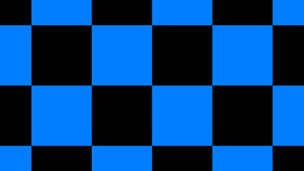 Amazing blue & black checker board,New checker board abstract