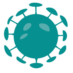 graphic of a corona virus