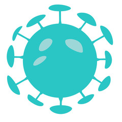 graphic of a corona virus